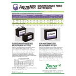 Zoeller 10-1450 Aquanot AGM Maintenance-Free Backup Power Battery for Sump Pumps