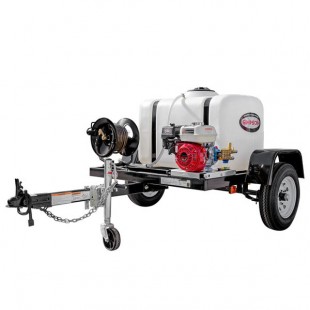 Simpson 1A-95000 Trailer Pressure Washer with Honda Engine and 100 Gallon Water Tank - 3200 PSI; 2.8 GPM Simpson 1A-95000 Trailer Pressure Washer with Honda Engine and 100 Gallon Water Tank - 3200 PSI; 2.8 GPM