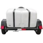 Simpson 1A-95000 Trailer Pressure Washer with Honda Engine and 100 Gallon Water Tank - 3200 PSI; 2.8 GPM