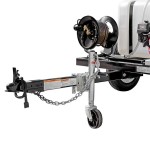 Simpson 1A-95000 Trailer Pressure Washer with Honda Engine and 100 Gallon Water Tank - 3200 PSI; 2.8 GPM