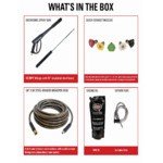 Simpson 1A-95000 Trailer Pressure Washer with Honda Engine and 100 Gallon Water Tank - 3200 PSI; 2.8 GPM