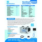 AlorAir Sentinel HD55S White Commercial-Grade Dehumidifier - 115V AlorAir Sentinel HD55S White Commercial-Grade Dehumidifier - 115V