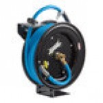 Regency Open Powder-Coated Steel Air / Water Hose Reel with 50' x 1/2 Regency Open Powder-Coated Steel Air / Water Hose Reel with 50' x 1/2