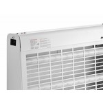 Lavex Zap N Trap White Indoor Insect Light Trap with 2 Glue Boards, 1500 sq. ft. Coverage - 120V, 30W