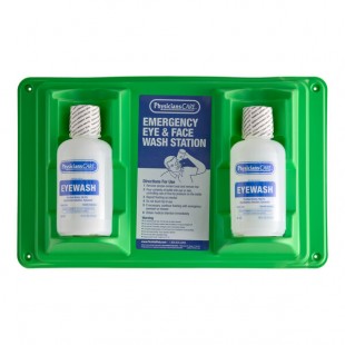 PhysiciansCare 24-102-001 16 oz. Double Eyewash Wall Station