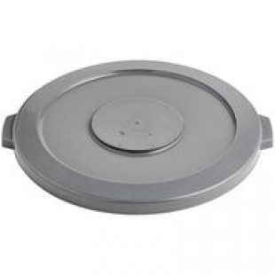 Continental 4445GY Huskee 44 Gallon Gray Round Trash Can Lid