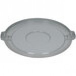 Continental 4445GY Huskee 44 Gallon Gray Round Trash Can Lid Continental 4445GY Huskee 44 Gallon Gray Round Trash Can Lid