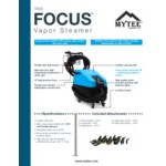Mytee 1600 Focus Corded Vapor Steamer - 5 Gallon - 115V Mytee 1600 Focus Corded Vapor Steamer - 5 Gallon - 115V