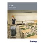 Advance VL500 75 ERGO 56384674 19 Gallon Wet / Dry Vacuum with Tool Kit - 120V, 1,100W