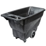 Rubbermaid® FG9T1300BLA Black 0.5 Cubic Yard Tilt Truck / Trash Cart (450 lb.) Rubbermaid® FG9T1300BLA Black 0.5 Cubic Yard Tilt Truck / Trash Cart (450 lb.)