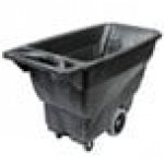 Rubbermaid® FG9T1300BLA Black 0.5 Cubic Yard Tilt Truck / Trash Cart (450 lb.) Rubbermaid® FG9T1300BLA Black 0.5 Cubic Yard Tilt Truck / Trash Cart (450 lb.)