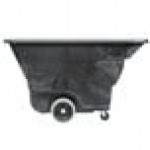 Rubbermaid® FG9T1300BLA Black 0.5 Cubic Yard Tilt Truck / Trash Cart (450 lb.) Rubbermaid® FG9T1300BLA Black 0.5 Cubic Yard Tilt Truck / Trash Cart (450 lb.)