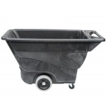 Rubbermaid® FG9T1300BLA Black 0.5 Cubic Yard Tilt Truck / Trash Cart (450 lb.) Rubbermaid® FG9T1300BLA Black 0.5 Cubic Yard Tilt Truck / Trash Cart (450 lb.)