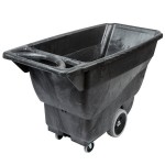 Rubbermaid® FG9T1300BLA Black 0.5 Cubic Yard Tilt Truck / Trash Cart (450 lb.) Rubbermaid® FG9T1300BLA Black 0.5 Cubic Yard Tilt Truck / Trash Cart (450 lb.)