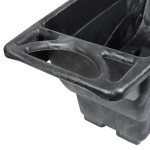 Rubbermaid® FG9T1300BLA Black 0.5 Cubic Yard Tilt Truck / Trash Cart (450 lb.) Rubbermaid® FG9T1300BLA Black 0.5 Cubic Yard Tilt Truck / Trash Cart (450 lb.)