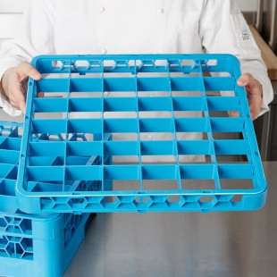 Carlisle RE3614 OptiClean 36 Compartment Glass Rack Extender Carlisle RE3614 OptiClean 36 Compartment Glass Rack Extender