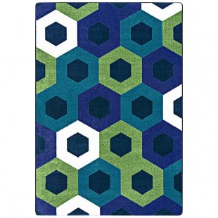 Joy Carpets Kid Essentials Hexed 10' 9 Joy Carpets Kid Essentials Hexed 10' 9