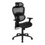Flash Furniture LO Black Mesh Ergonomic Office Chair Flash Furniture LO Black Mesh Ergonomic Office Chair