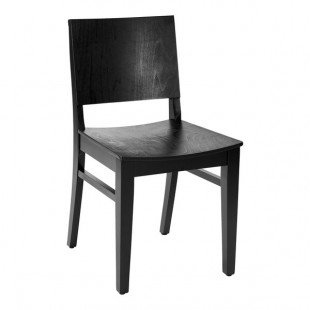 Flash Furniture Naples Black Solid Wood Dining Chair Flash Furniture Naples Black Solid Wood Dining Chair