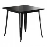 Lancaster Table & Seating Bistro Black and White Teslin Outdoor Arm Chair Lancaster Table & Seating Bistro Black and White Teslin Outdoor Arm Chair