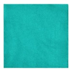 Choice Teal 2-Ply Beverage / Cocktail Napkin - 250/Pack
