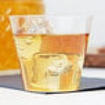 Fineline 405-CL Savvi Serve 5 oz. Squat Clear Hard Plastic Tumbler - 500/Case