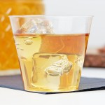 Fineline 405-CL Savvi Serve 5 oz. Squat Clear Hard Plastic Tumbler - 500/Case