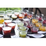 Fineline 405-CL Savvi Serve 5 oz. Squat Clear Hard Plastic Tumbler - 500/Case