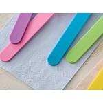 Choice Assorted Colors Heavy Weight Polypropylene Plastic Frozen Yogurt Spoon - 1,000/Case
