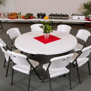 Lifetime Round Folding Table, 60 Lifetime Round Folding Table, 60