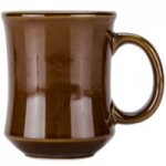 Tuxton BAP-130 28.5 oz. Caramel China Fry Pan Server - 6/Case Tuxton BAP-130 28.5 oz. Caramel China Fry Pan Server - 6/Case