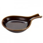 Tuxton BAP-130 28.5 oz. Caramel China Fry Pan Server - 6/Case Tuxton BAP-130 28.5 oz. Caramel China Fry Pan Server - 6/Case