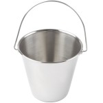 American Metalcraft SSP43 Mini Stainless Steel Pail - 5