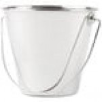 American Metalcraft SSP43 Mini Stainless Steel Pail - 5