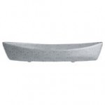 G.E.T. Enterprises BT031-MOD-FR Bugambilia 6.9 Qt. Smooth MOD Finish Fire Red Resin-Coated Aluminum Deep Boat