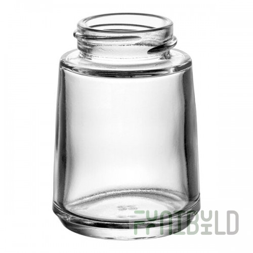 Vollrath 802J-12 Traex® Dripcut® Continental Collection 2 oz. Glass Salt and Pepper Shaker Jar