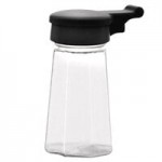 Vollrath 802J-12 Traex® Dripcut® Continental Collection 2 oz. Glass Salt and Pepper Shaker Jar