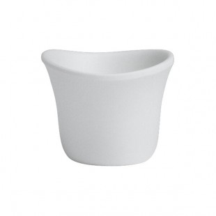 Delfin Marisol from Steelite International 3 oz. White Melamine Sauce Dish - 24/Case Delfin Marisol from Steelite International 3 oz. White Melamine Sauce Dish - 24/Case