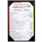 Menu Solutions K111A BURG The Kearny Series 5 1/2 Menu Solutions K111A BURG The Kearny Series 5 1/2