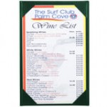 Menu Solutions K111A BURG The Kearny Series 5 1/2 Menu Solutions K111A BURG The Kearny Series 5 1/2