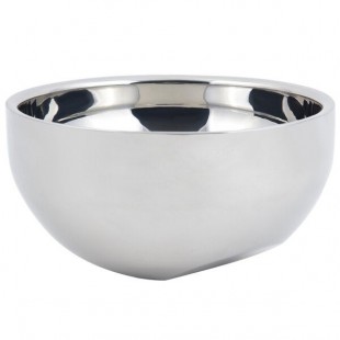 Bon Chef 61267 2 Qt. 12 oz. Angled Double Wall Bowl Bon Chef 61267 2 Qt. 12 oz. Angled Double Wall Bowl