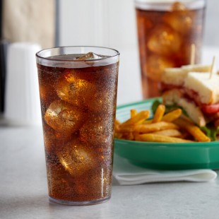 Carlisle 521607 Stackable 16 oz. Clear SAN Plastic Tumbler - 72/Case Carlisle 521607 Stackable 16 oz. Clear SAN Plastic Tumbler - 72/Case