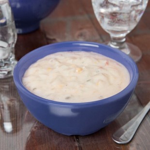 GET B-525-PB Diamond Mardi Gras 16 oz. Peacock Blue Melamine Bowl - 24/Case