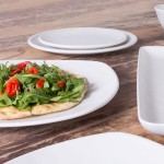 Elite Global Solutions Tenaya 44 oz. Black Round Melamine Bowl - 6/Case