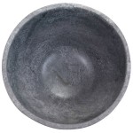 Elite Global Solutions M10578R-CO Basalt 4.2 Qt. Round Coal Melamine Serving Bowl Elite Global Solutions M10578R-CO Basalt 4.2 Qt. Round Coal Melamine Serving Bowl