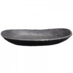 Elite Global Solutions M10578R-CO Basalt 4.2 Qt. Round Coal Melamine Serving Bowl Elite Global Solutions M10578R-CO Basalt 4.2 Qt. Round Coal Melamine Serving Bowl