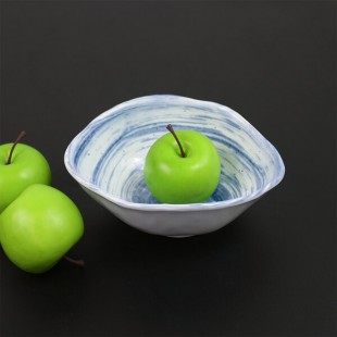 Elite Global Solutions D863OV Van Gogh Navy 28 oz. Oval Melamine Bowl - 6/Case Elite Global Solutions D863OV Van Gogh Navy 28 oz. Oval Melamine Bowl - 6/Case