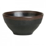 Delfin Greystone from Steelite International 25 oz. Medium Oval Black Melamine Bowl - 36/Case Delfin Greystone from Steelite International 25 oz. Medium Oval Black Melamine Bowl - 36/Case