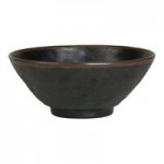 Delfin Greystone from Steelite International 25 oz. Medium Oval Black Melamine Bowl - 36/Case Delfin Greystone from Steelite International 25 oz. Medium Oval Black Melamine Bowl - 36/Case