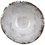 GET B-22-FM French Mill 22 oz. Irregular Round Melamine Bowl - 12/Case